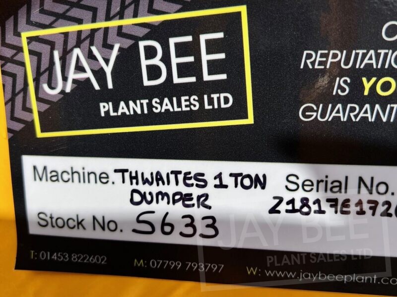 5633-Thwaites-1 ton-dumper-9