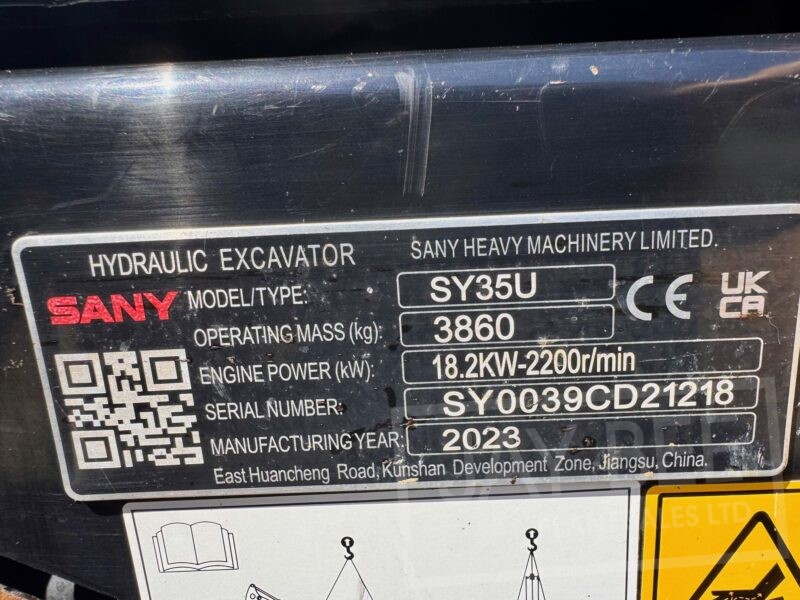 6325-Sany-SY35U-excavator-12